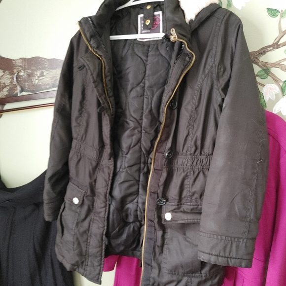 Girls size 12 Justice coat and vest - Picture 4 of 4